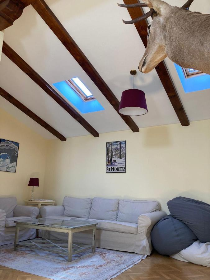 Los Cedros, Gran Chalet Con Piscina Y Apartamento En Navacerrada Eksteriør bilde