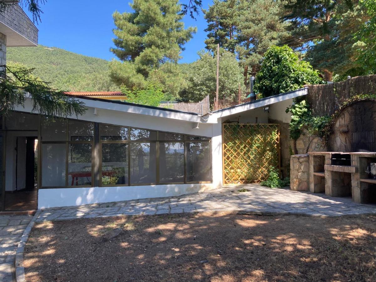 Los Cedros, Gran Chalet Con Piscina Y Apartamento En Navacerrada Eksteriør bilde
